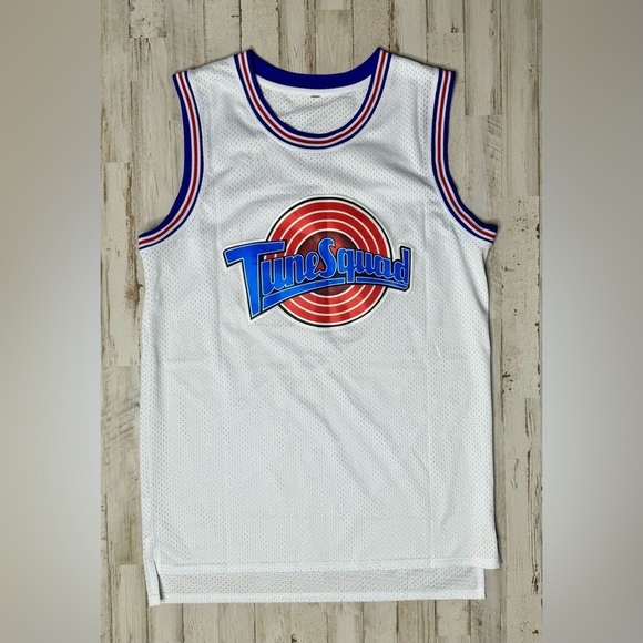 Champion Tops - Tune Squad Space Jam Lola #10 Bugs Bunny Basketball Jersey Size Large
